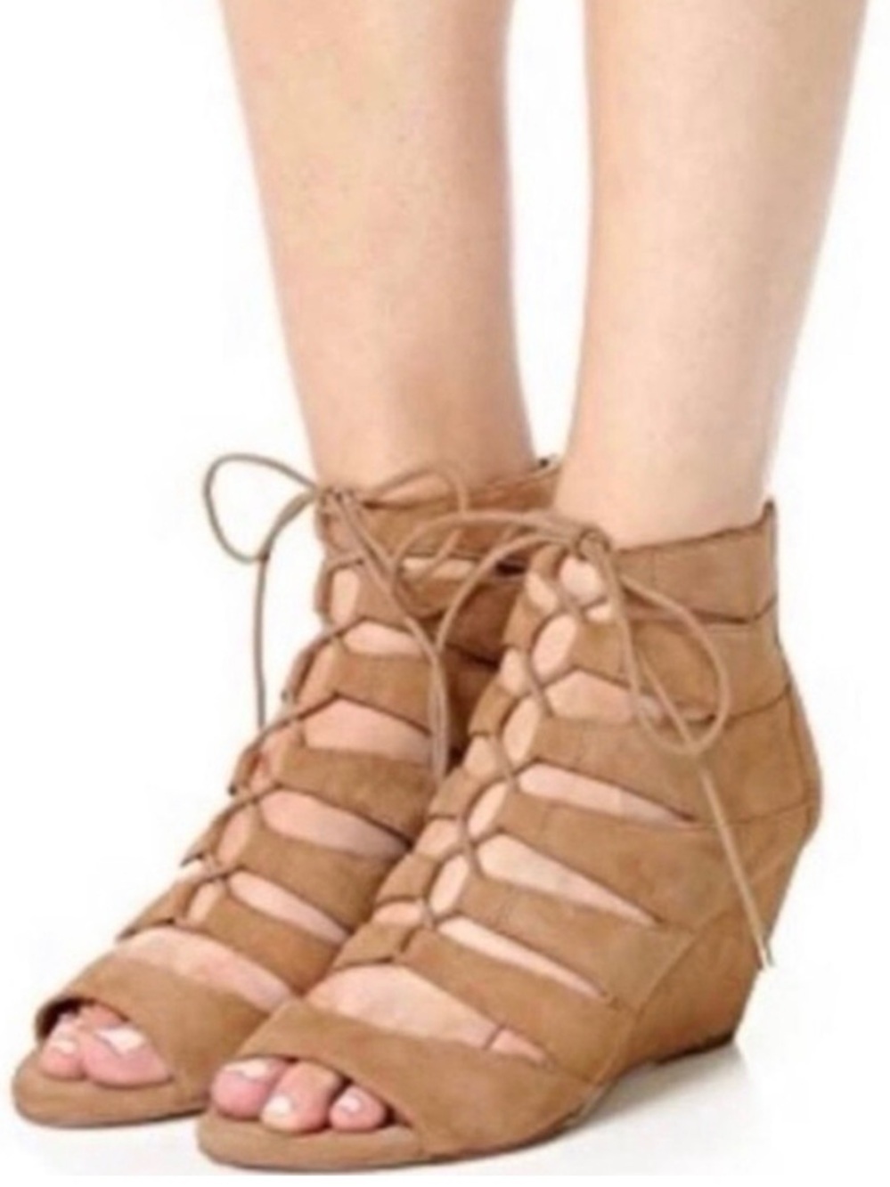 Sam Edelman Lace-Up Gladiator Wedges Size 10 - New without tag